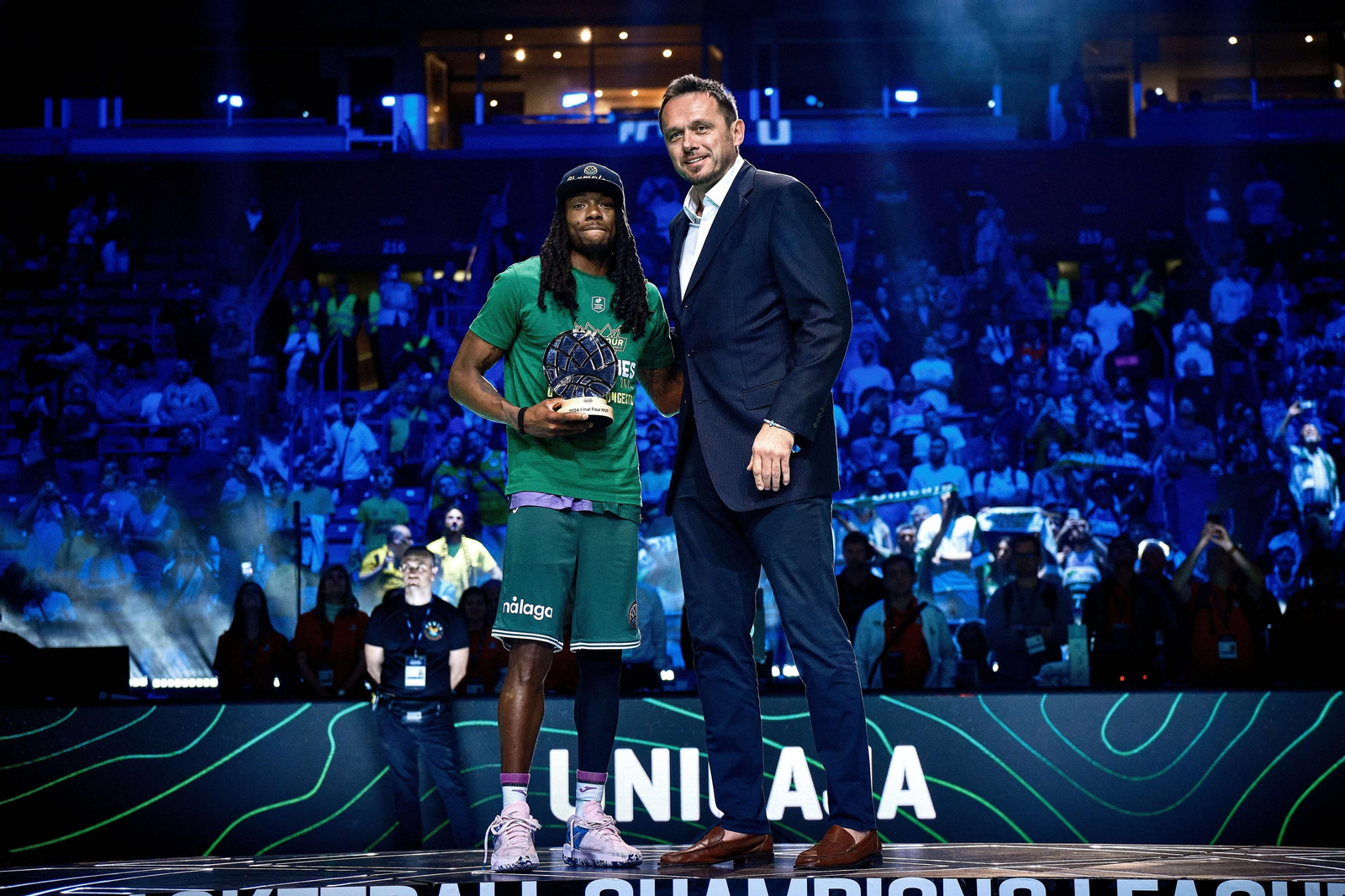 La fiesta en el Belgrado Arena, desde dentro