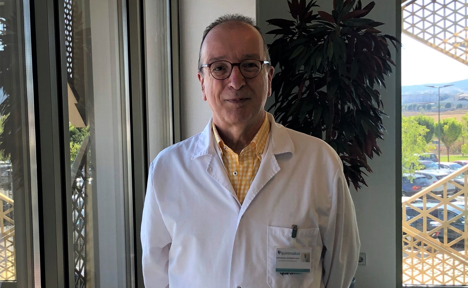 El jefe del servicio de Neumología de Quirónsalud Córdoba, Luis Manuel Entrenas.