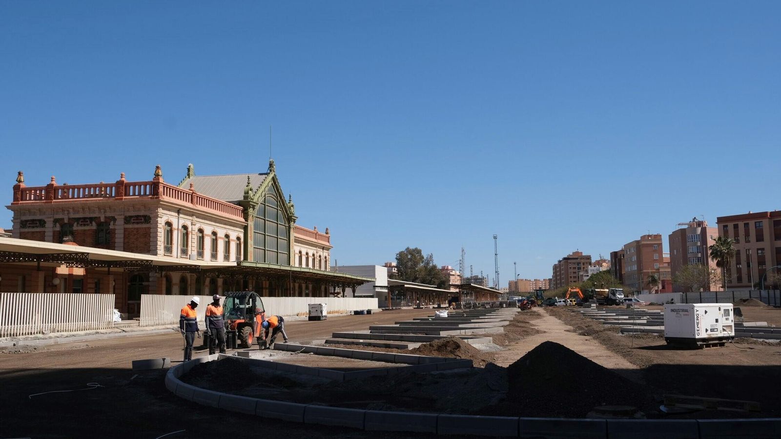 Obras del soterramiento en marcha