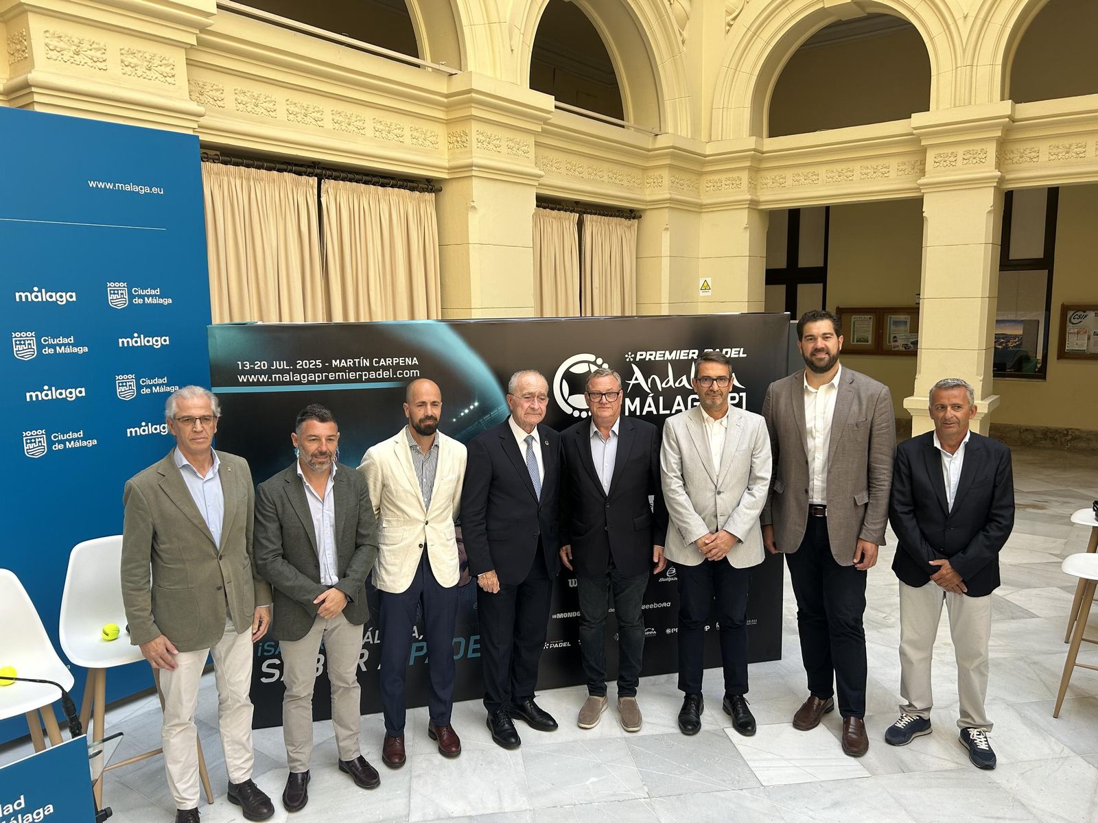 Presentación del evento en el Ayuntamiento.