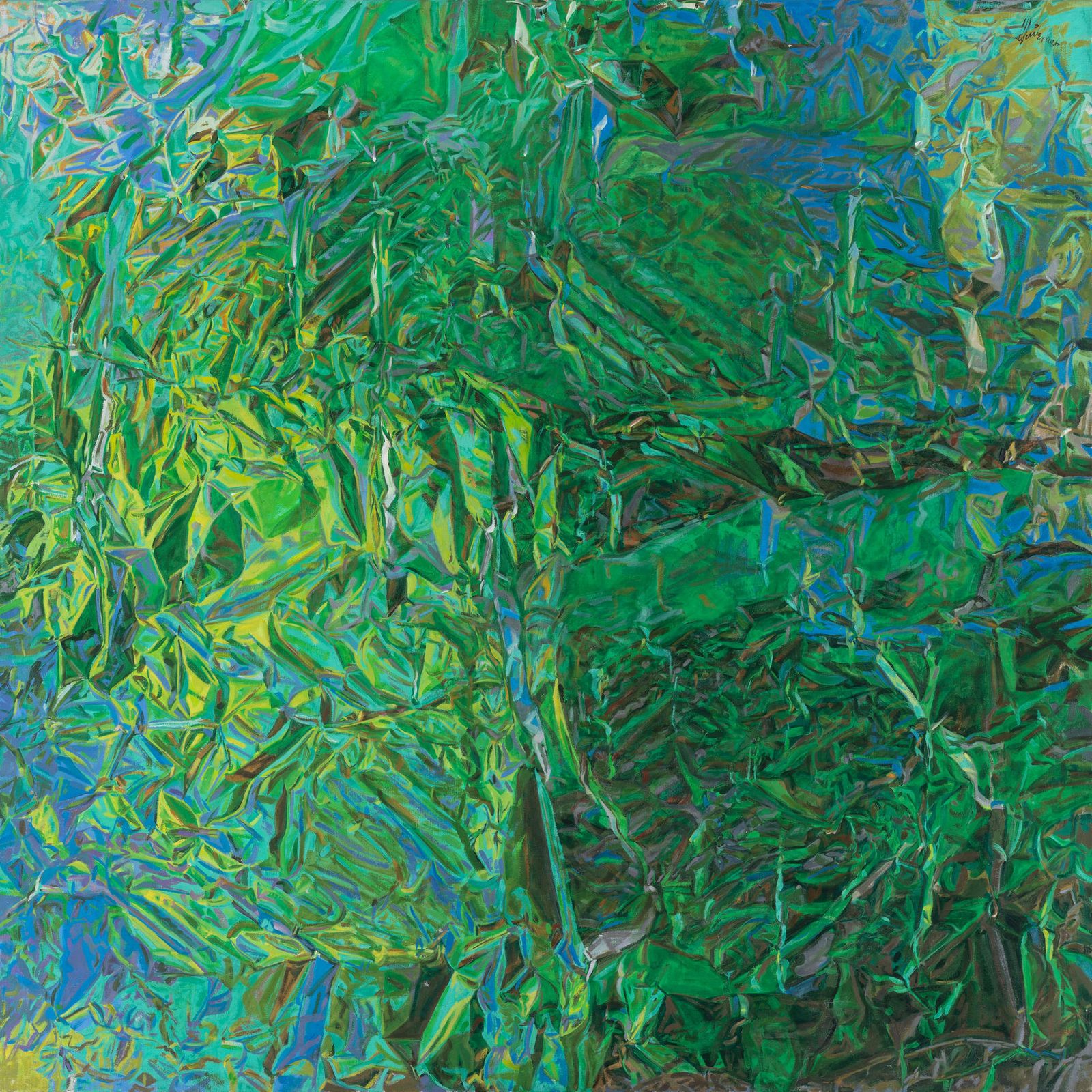 Sbra sin título, perteneciente a su etapa abstracta.