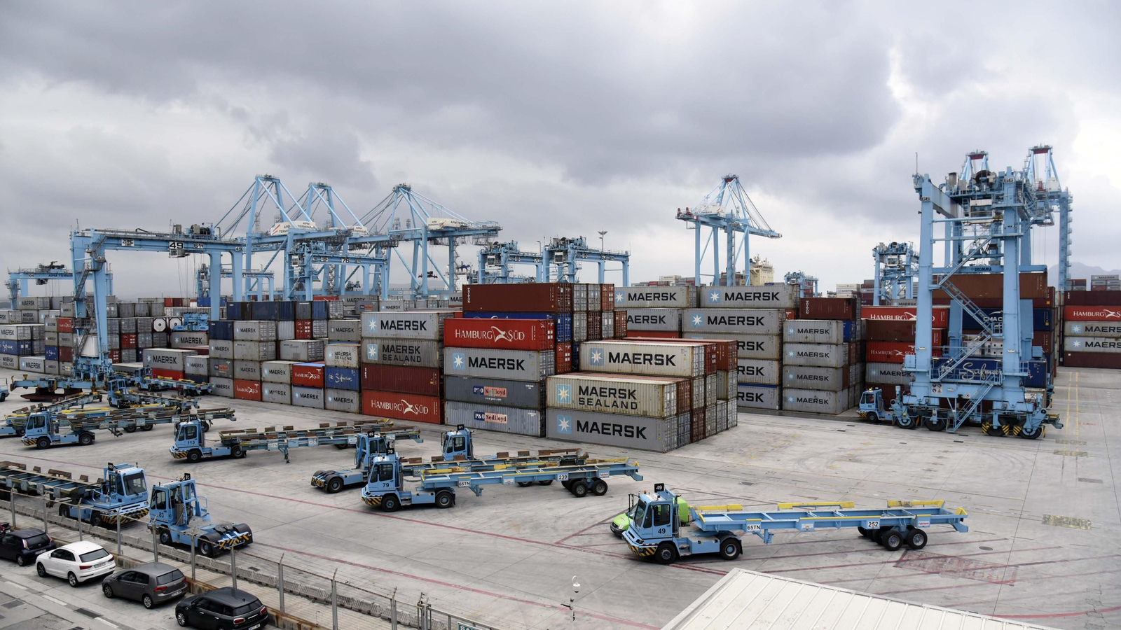 Las fotos de la actividad en el Puerto de Algeciras durante el estado de alarma