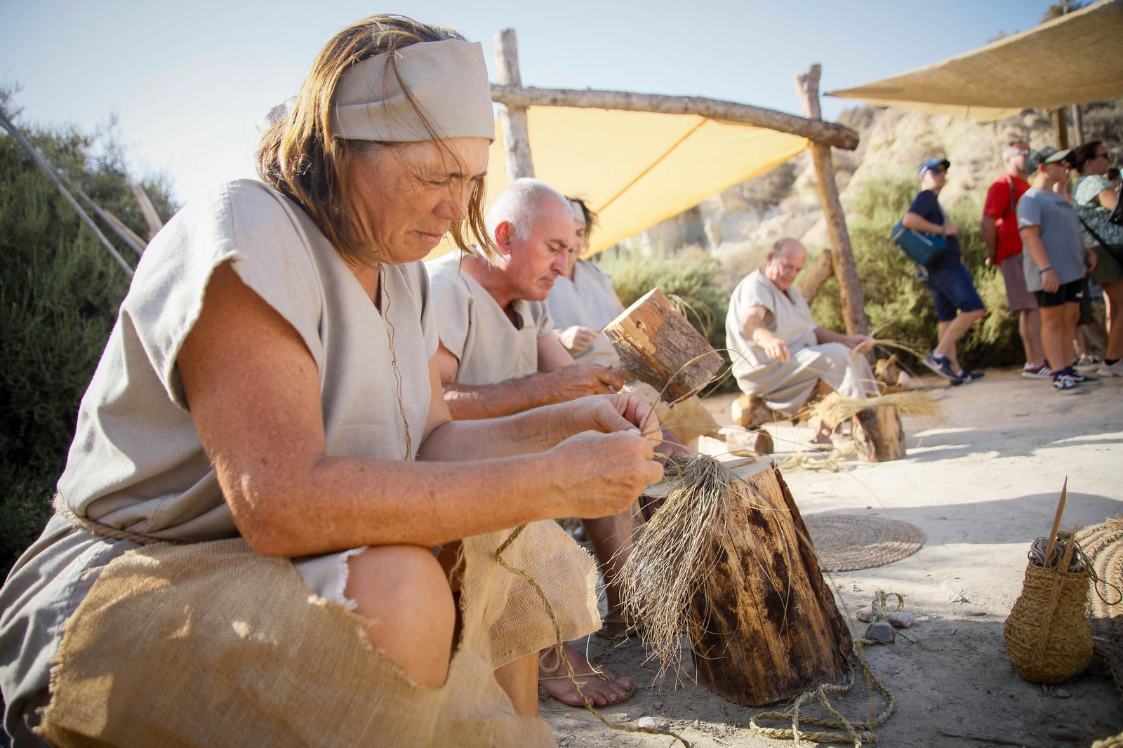 Así se ha vivido la segunda recreación histórica de la cultura argárica en Antas