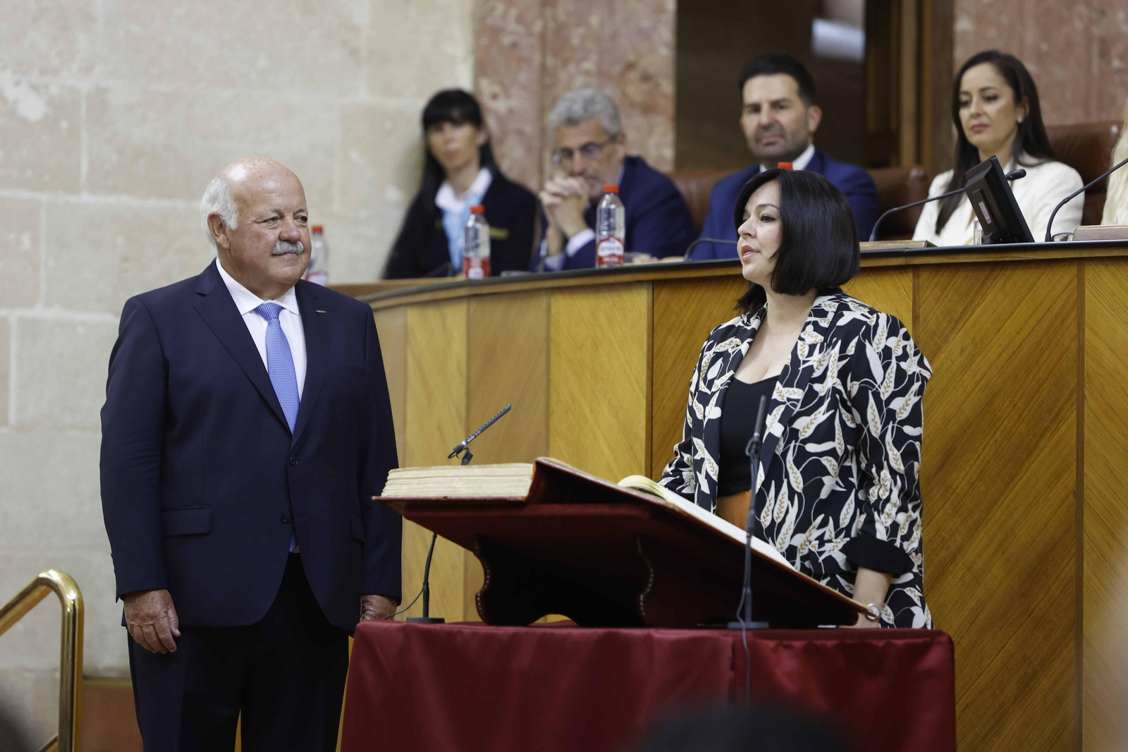 La constitución del Parlamento andaluz, todas las imágenes