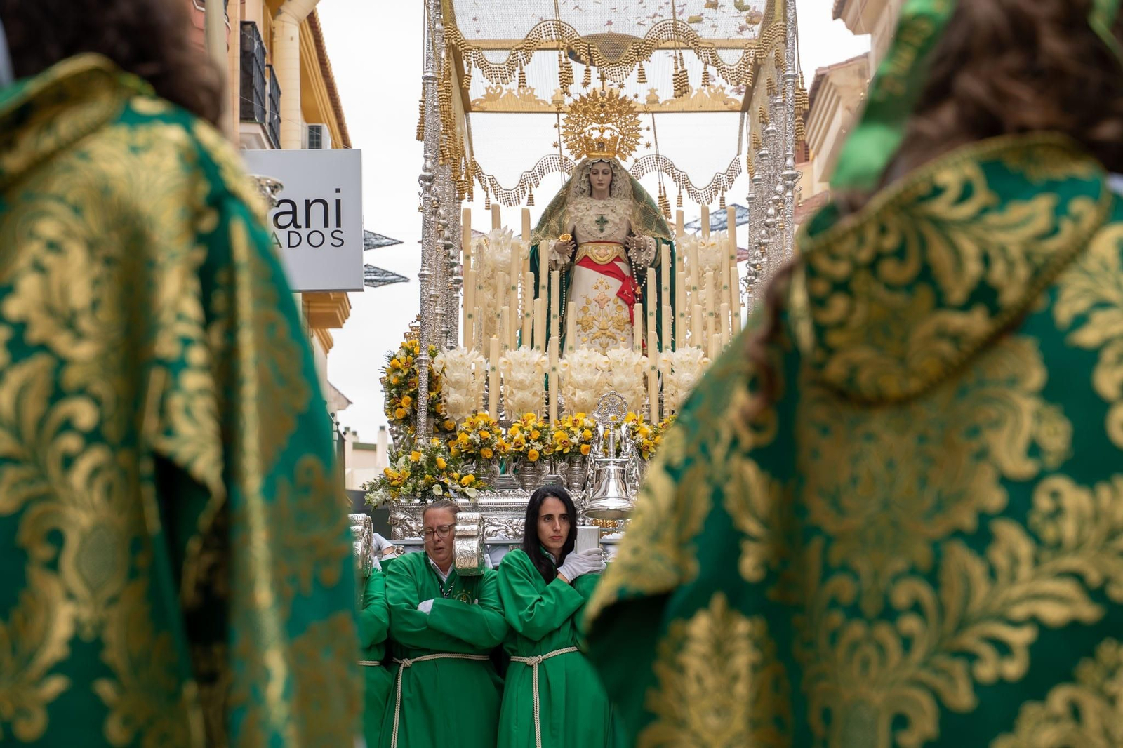 La Pollinica el Domingo de Ramos en Benalmádena, en imágenes