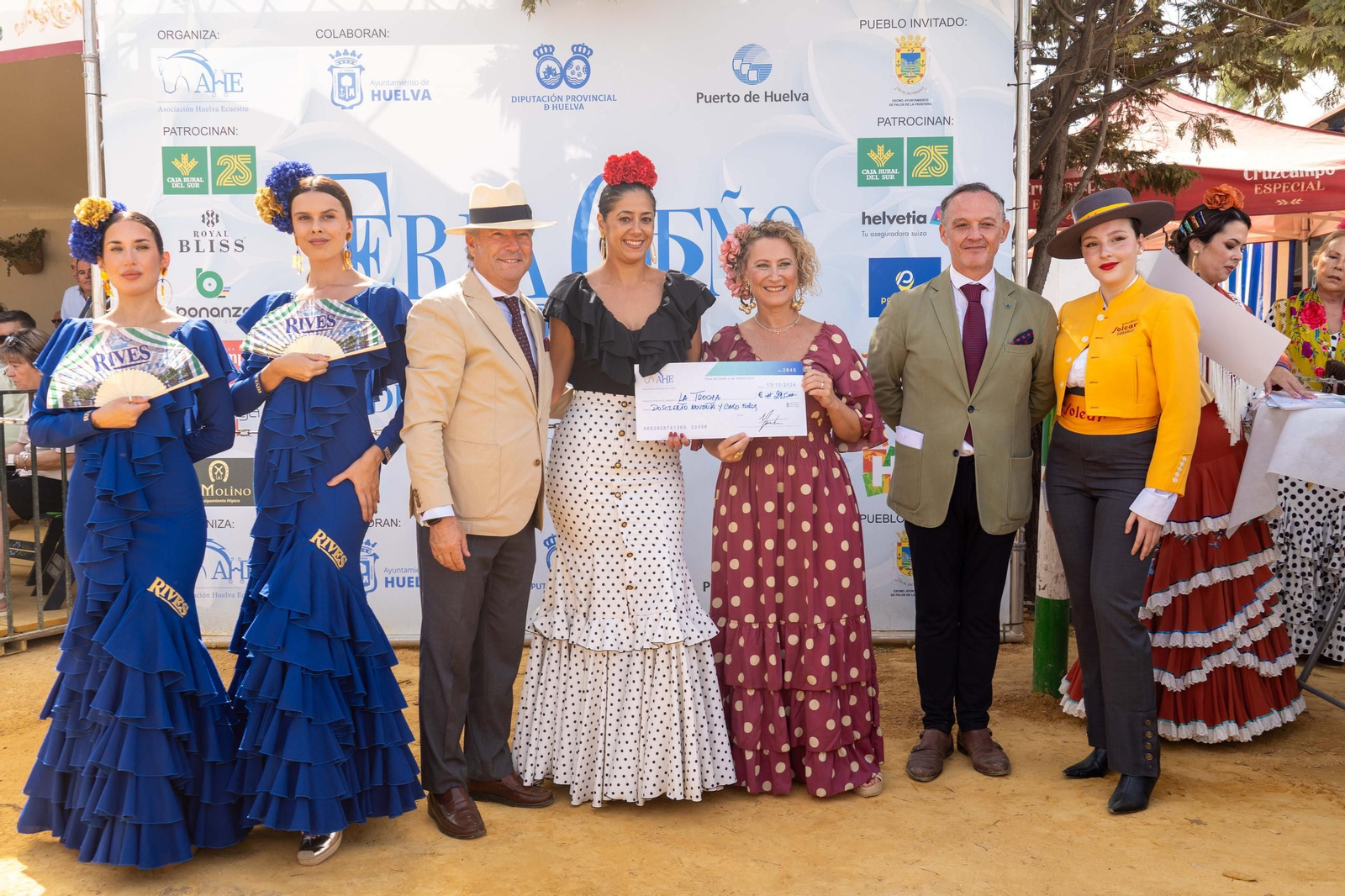 Imágenes de la entrega de reconocimientos de la X edición de la Feria de Otoño y del Caballo 2025 de Huelva