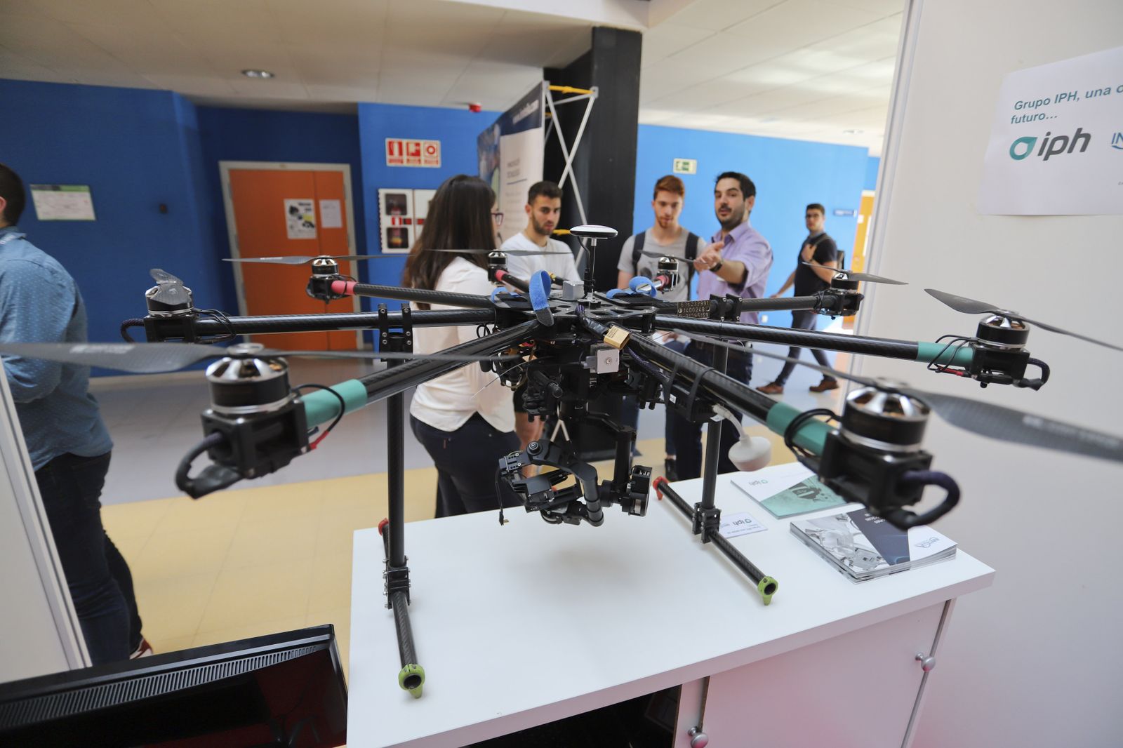 La imágenes de la V Feria de Empleo de la UMA