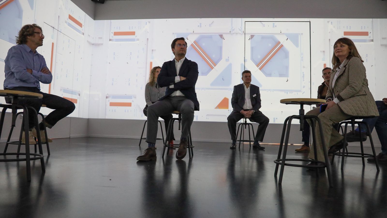 Góngora y Barranco, durante el World Horti Center.