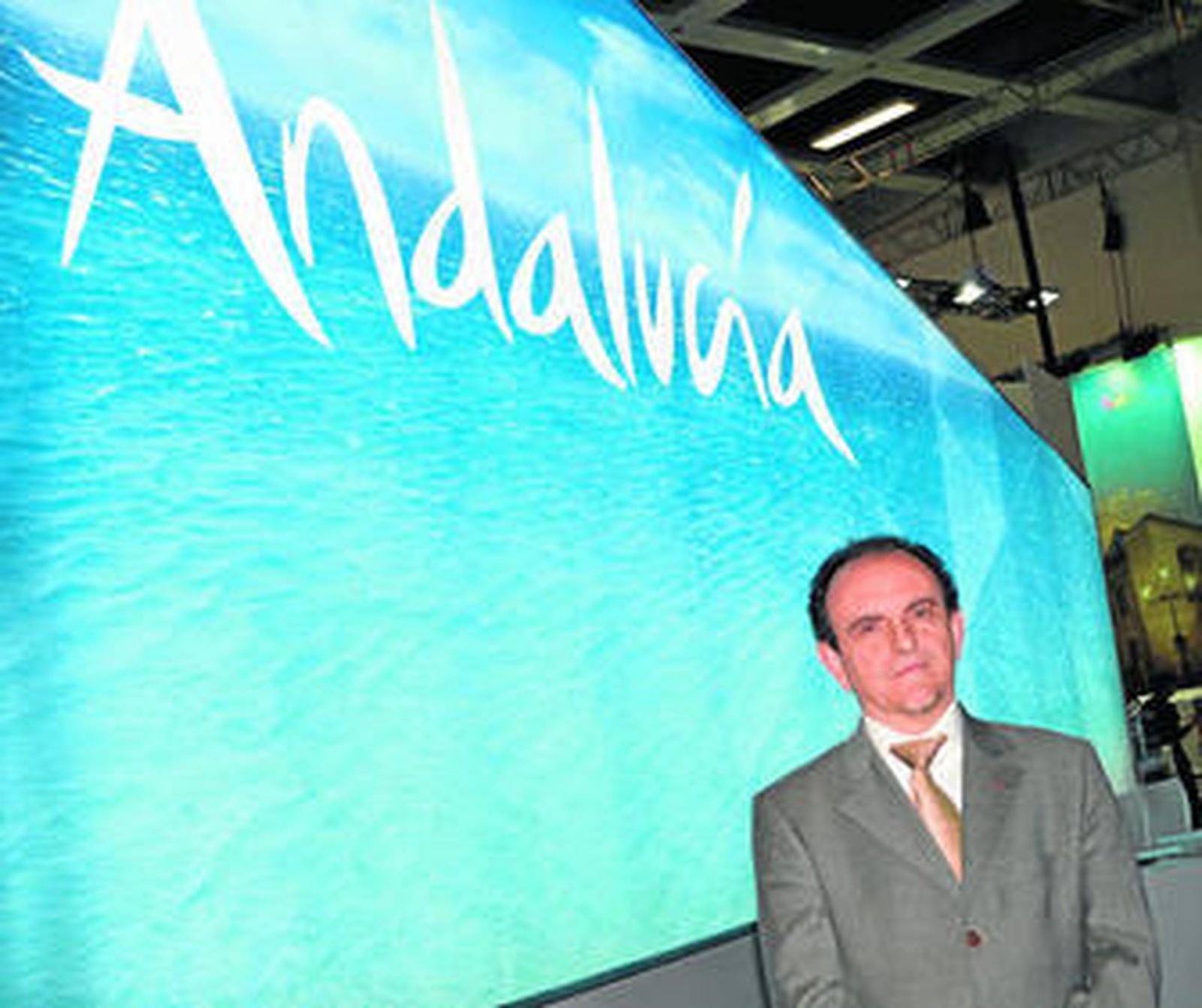 Rafael Rodríguez, en la Bolsa Internacional del Turismo en Berlín.