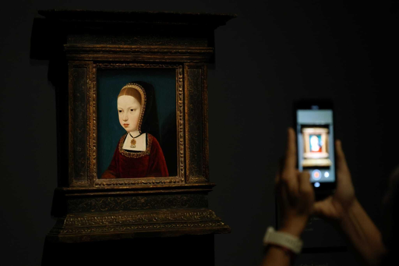 Una de las obras de la Colección Abelló expuestas en el Centro Cultural Fundación Unicaja de Málaga. Una de las obras de la Colección Abelló expuestas en el Centro Cultural Fundación Unicaja de Málaga.