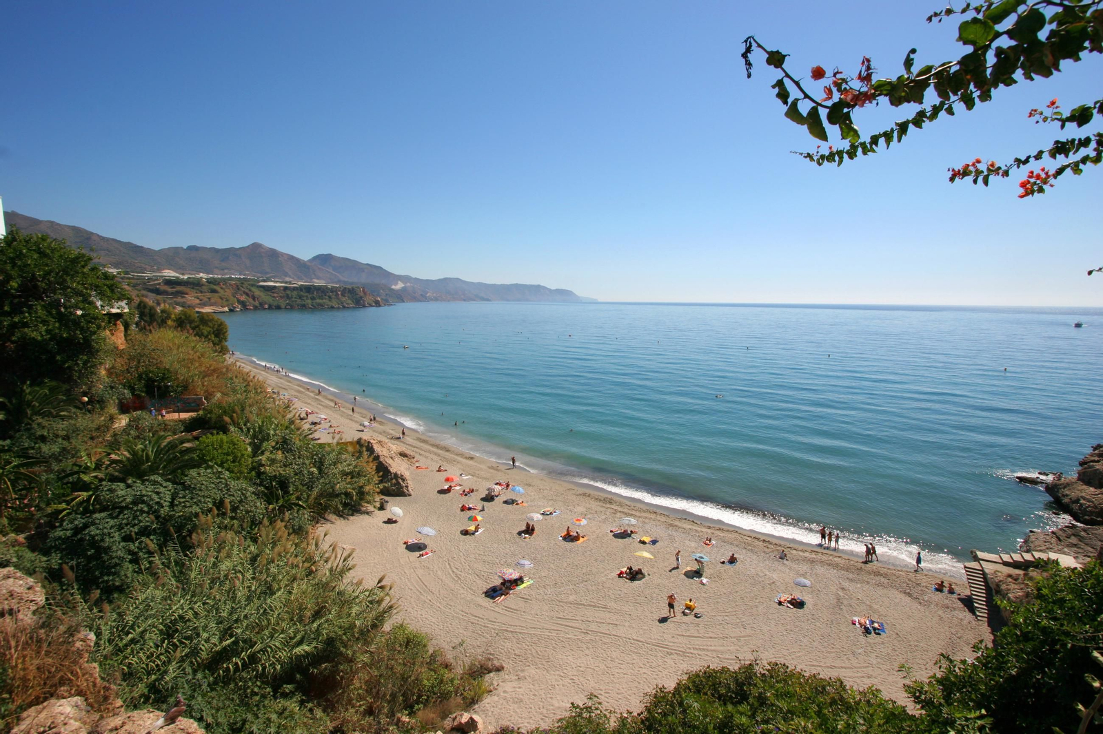 Otra panorámica de la playa del Carabeíllo. Otra panorámica de la playa del Carabeíllo.