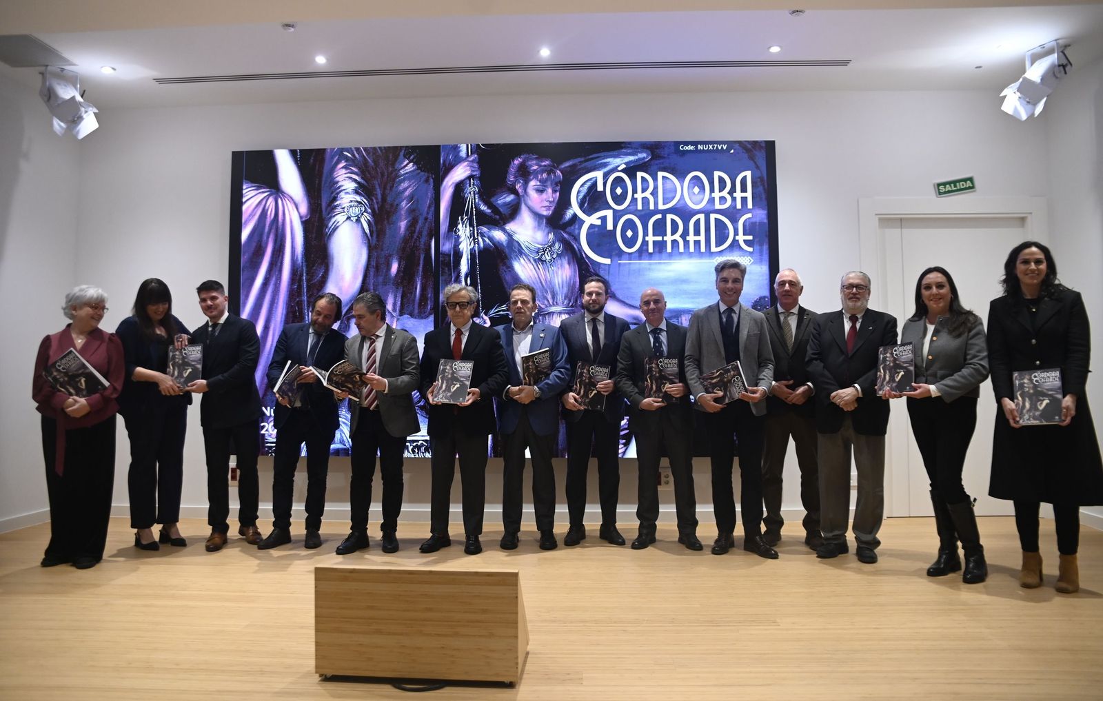 Un momento de la presentación de la revista Córdoba cofrade.