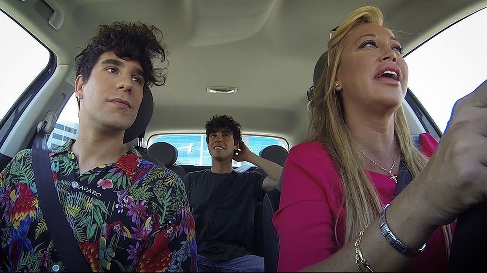 Belén Esteban con Los Javis  en 'Belén a bordo'