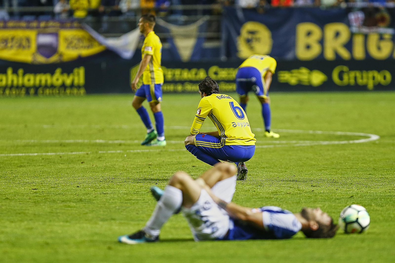 Imágenes del partido Cádiz C.F. - C.D. Tenerife