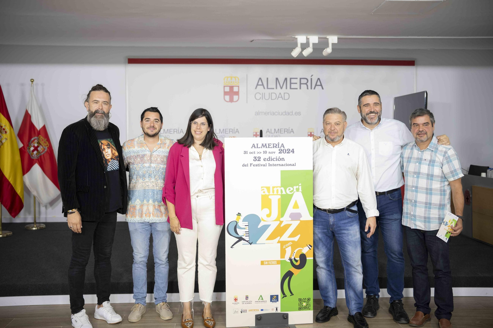 José Luis Jaén, José Carlos Hernández, Almudena Morales, Diego Cruz, Juan José Alonso y Pepe Viciana. José Luis Jaén, José Carlos Hernández, Almudena Morales, Diego Cruz, Juan José Alonso y Pepe Viciana.