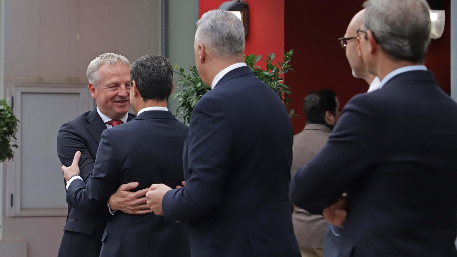 Fotos de la presentación del proyecto Valle andaluz de hidrógeno verde de Cepsa