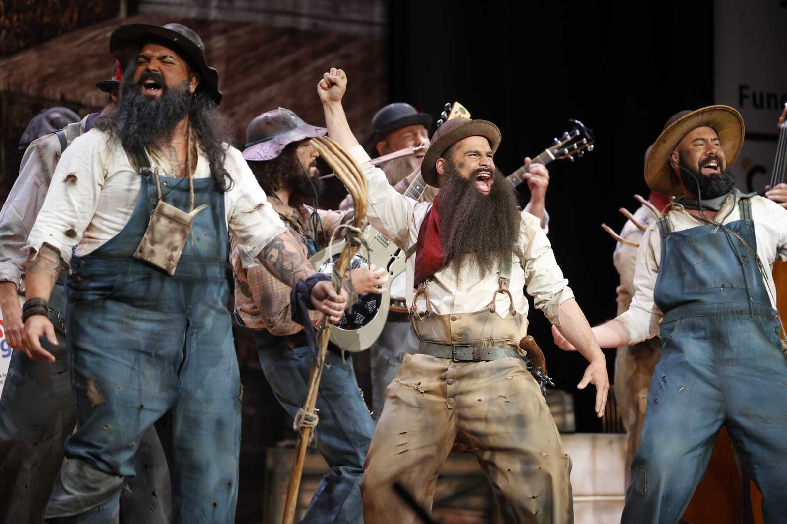 Comparsa 'Los sureños'.