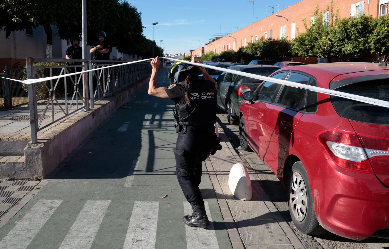Las fotos del atrincherado en Brenes