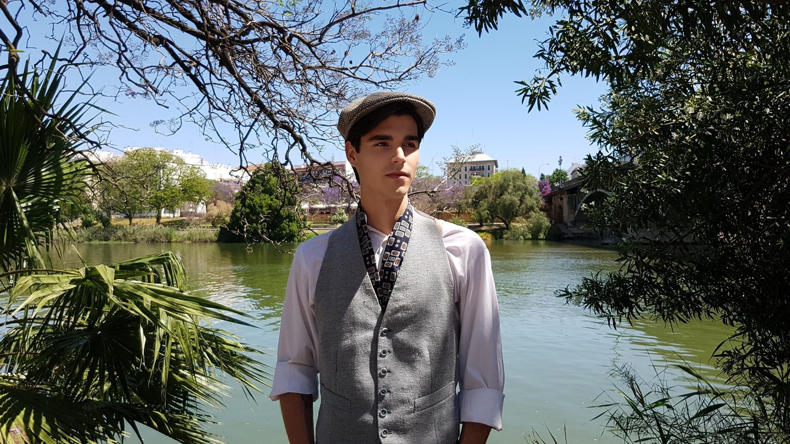 Álvaro Mel, Tomás Peralta en 'La otra mirada'.