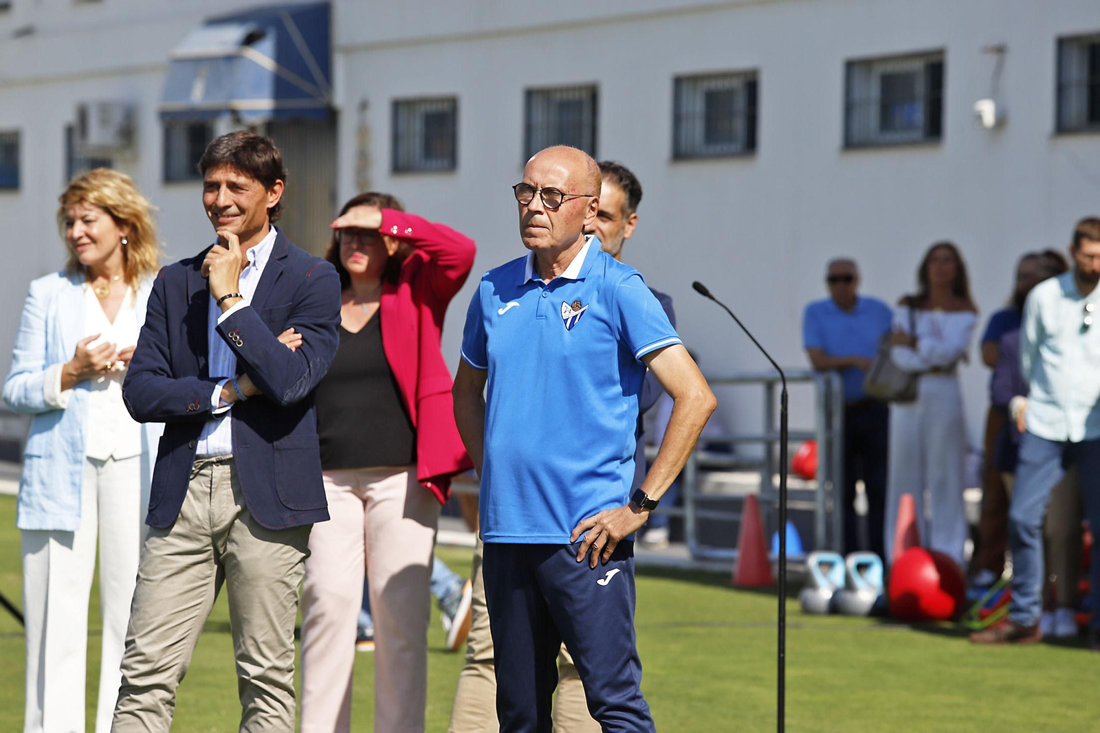 Imágenes de la inauguración del campo 1 de la Ciudad Deportiva del Real Club Recreativo de Huelva
