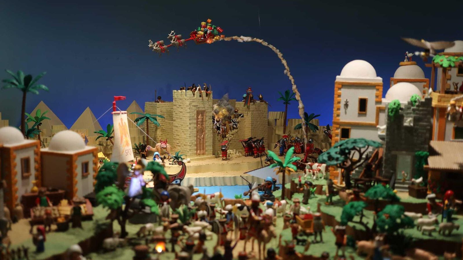 Belén Playmobil en San Fernando