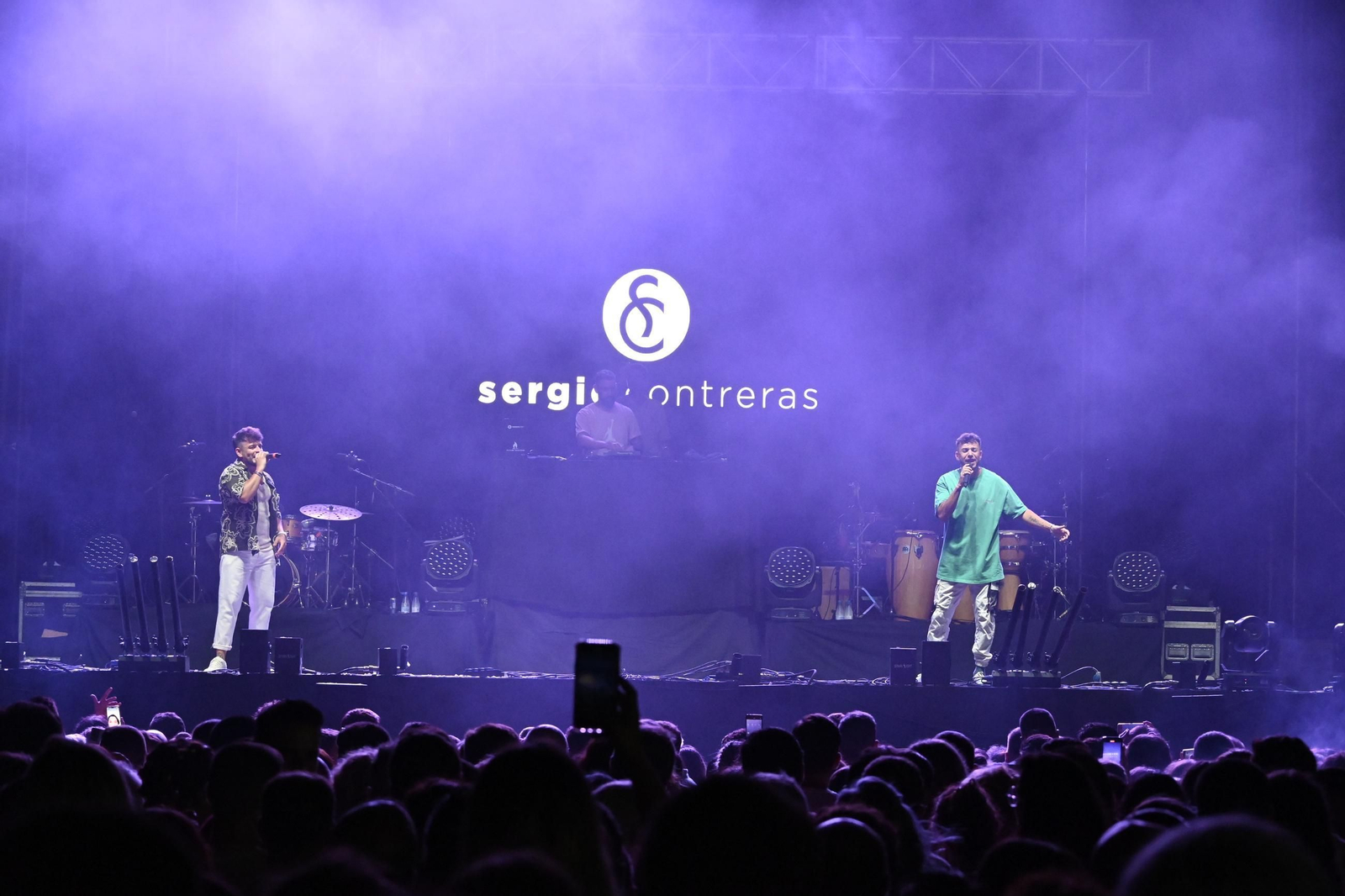 Imágenes del concierto de Sergio Contreras y Raule en las Colombinas