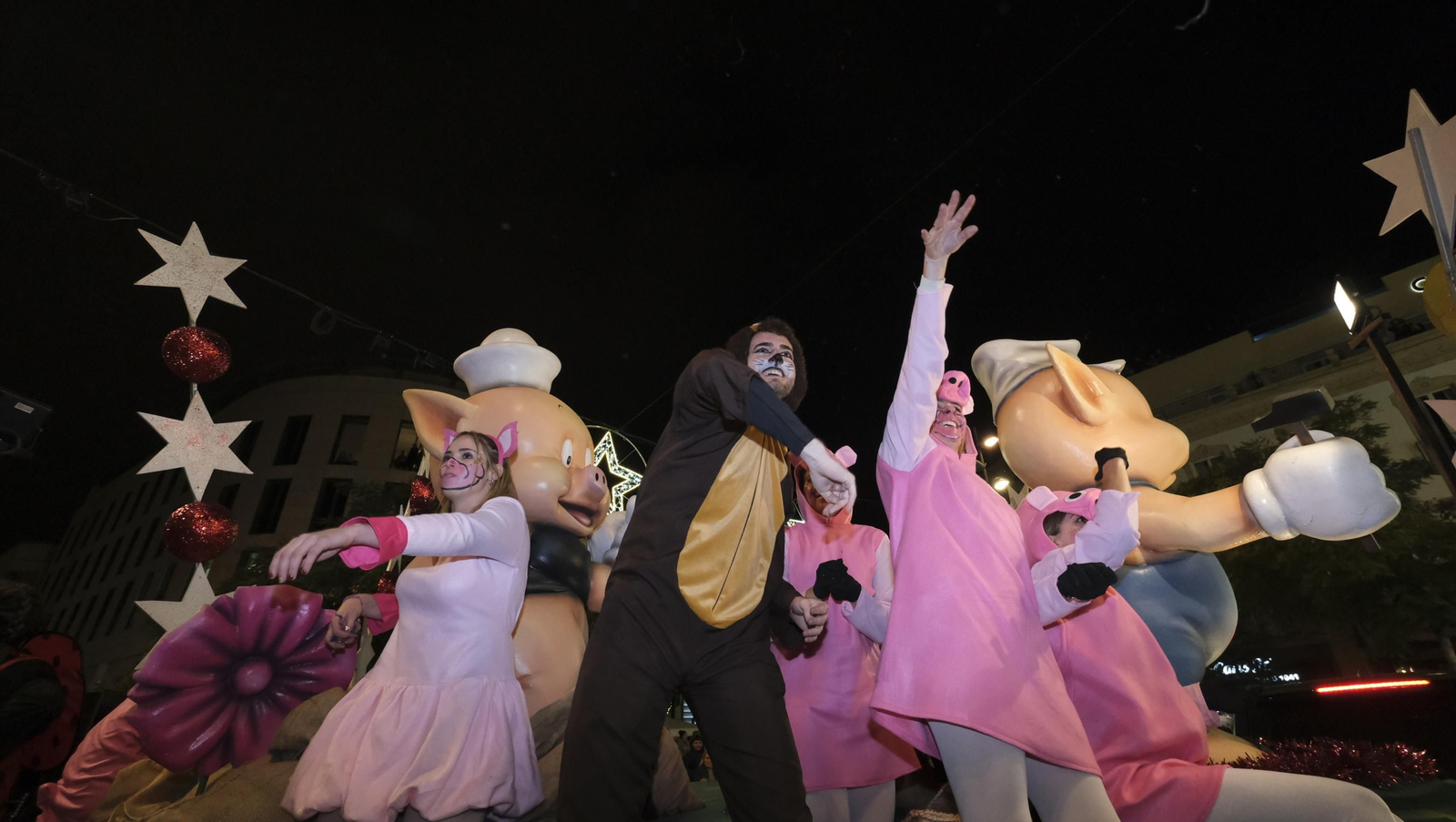 Imágenes de la Cabalgata de los Reyes Magos en Almería