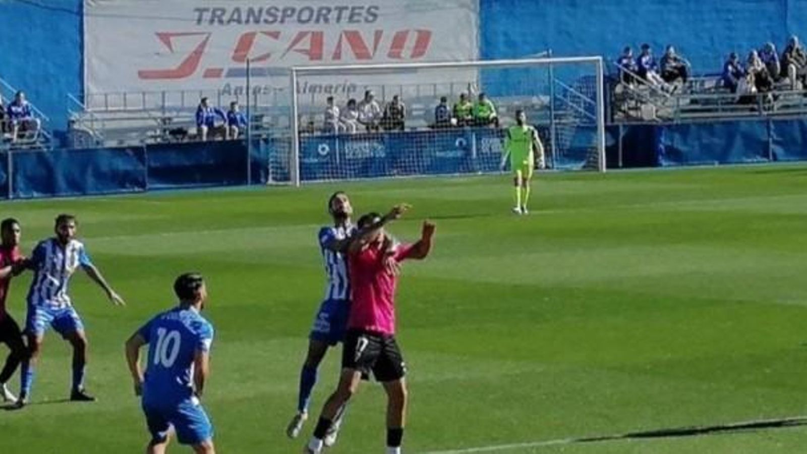 Un momento del San Fernando-Águilas Un momento del San Fernando-Águilas