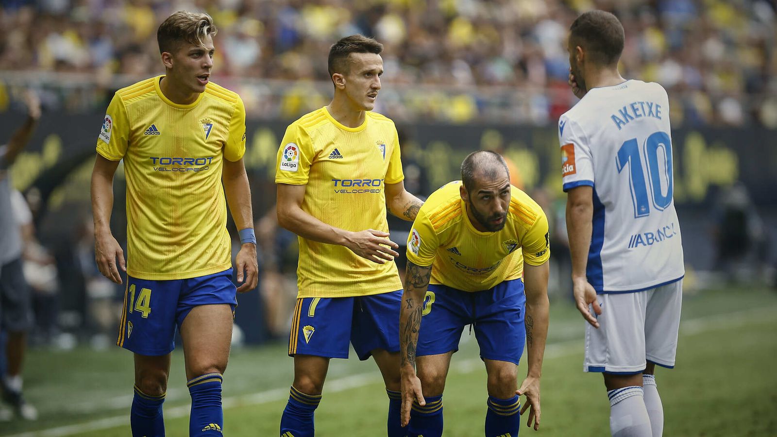 Las fotos del partido Cádiz CF - Deportivo de la Coruña