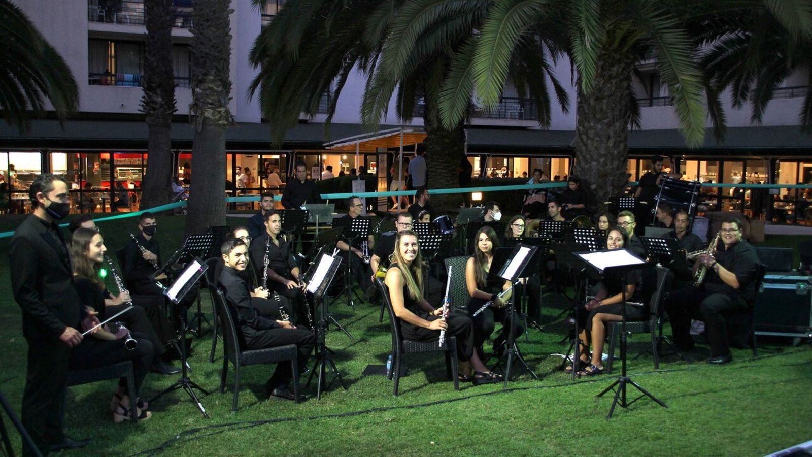 La Banda de Música Isleña puso el broche final al festival.