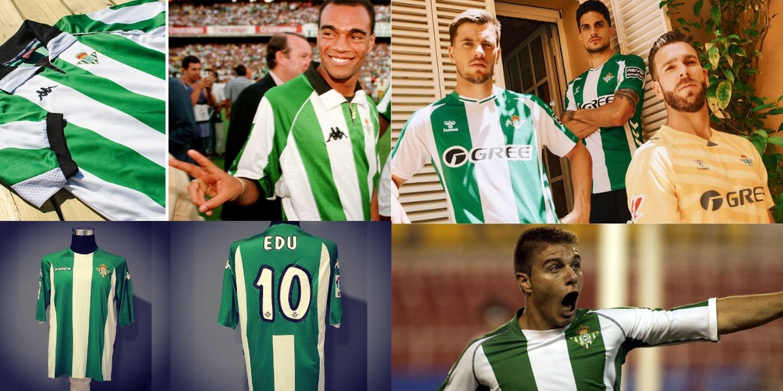 Las camisetas del Betis parecidas a las de esta nueva temporada