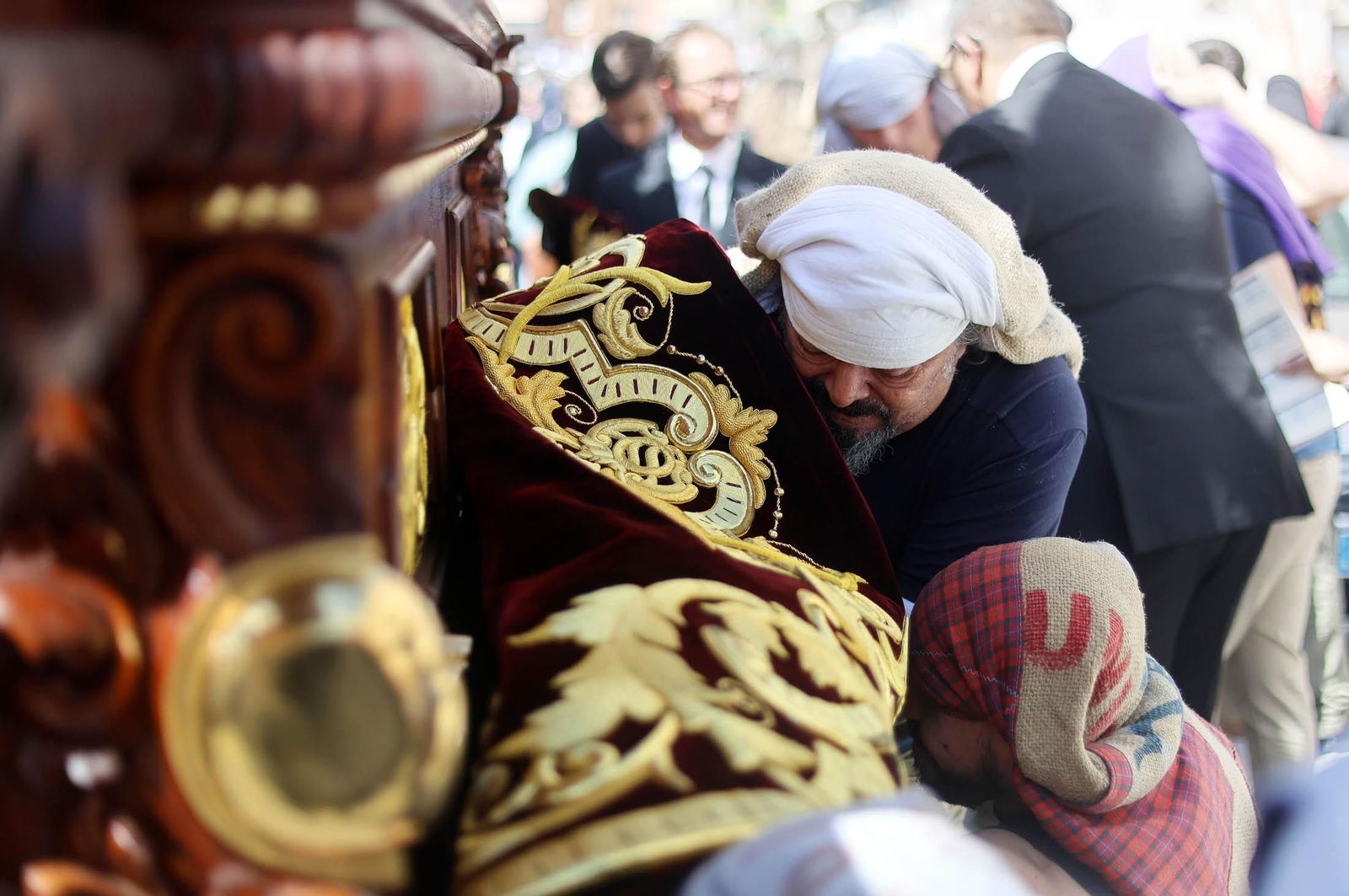 Domingo de Ramos: Imágenes de la Hermandad de la Redención