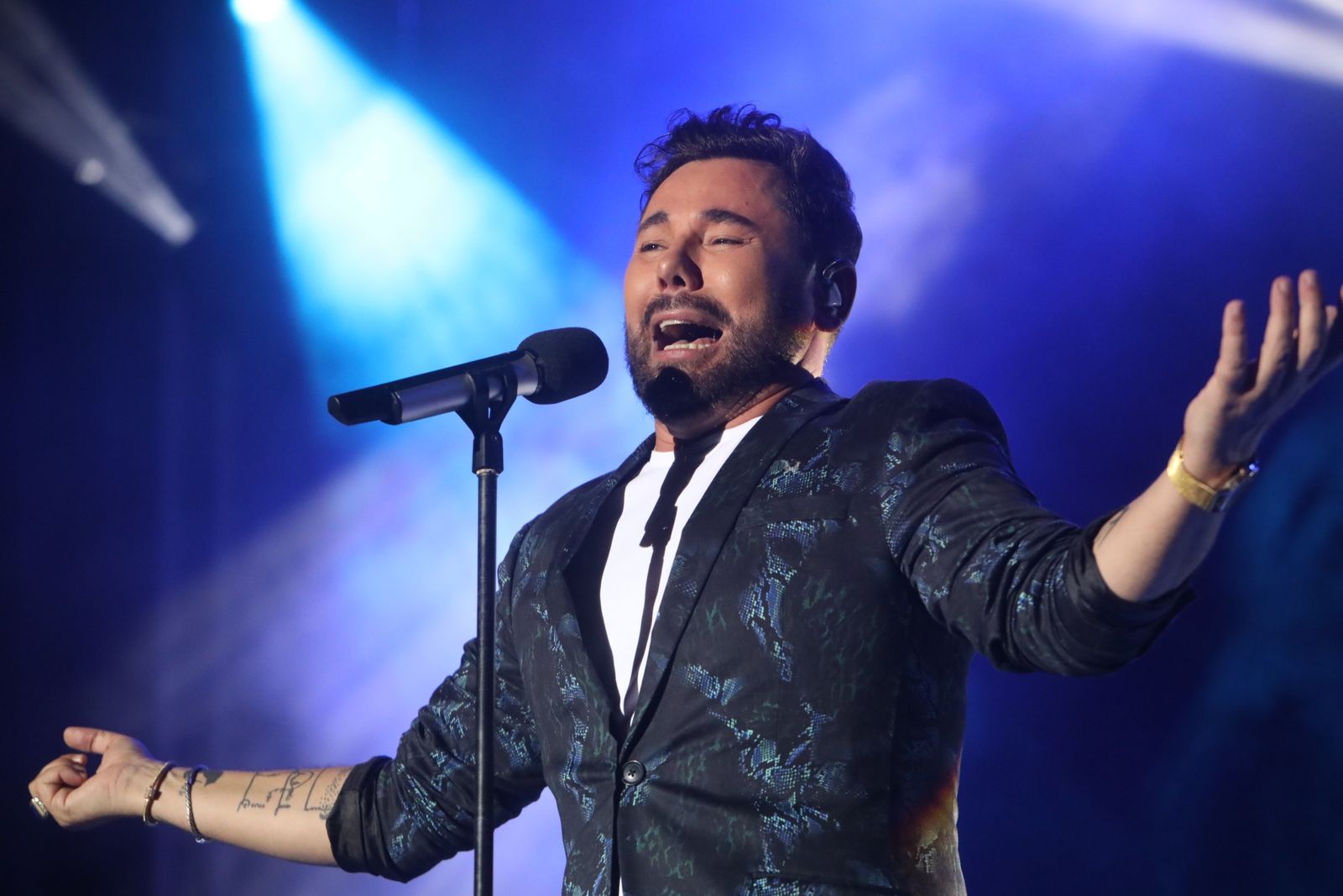 El cantaor Miguel Poveda