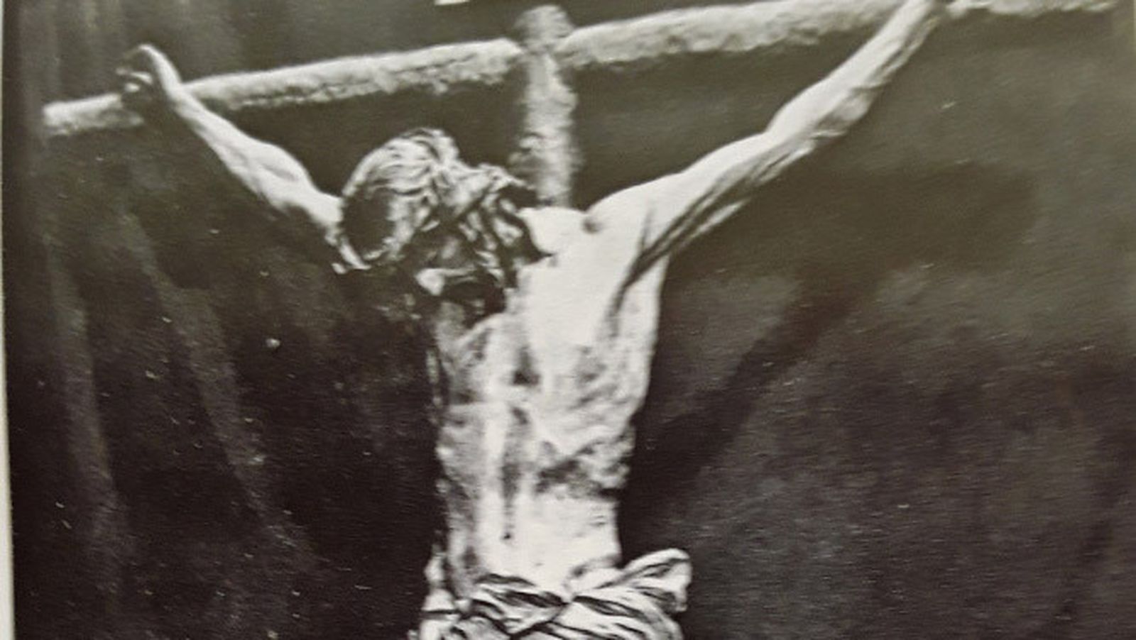 El Cristo de la Buena Muerte en 1937.