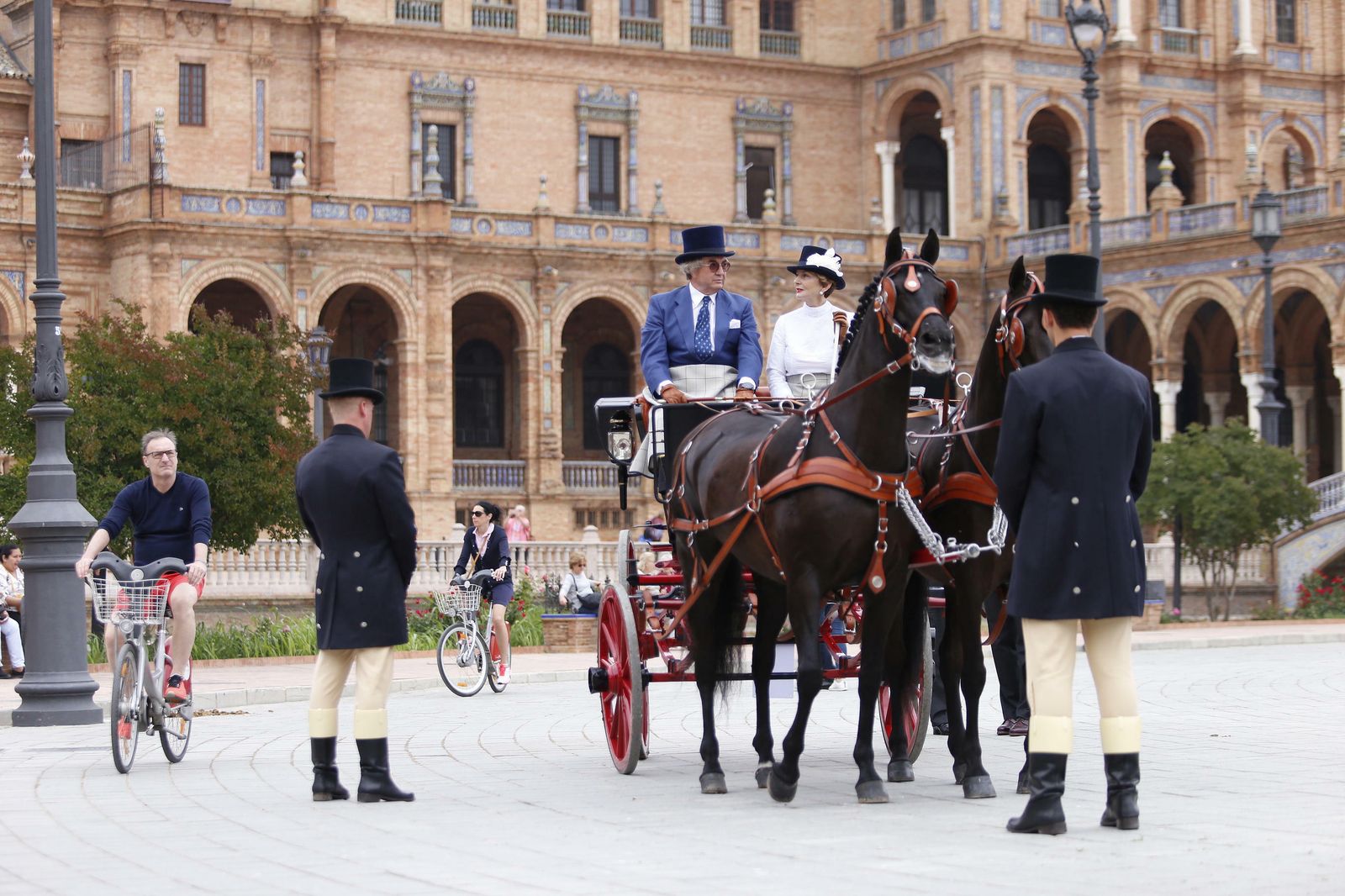 El concurso de enganches, en imágenes