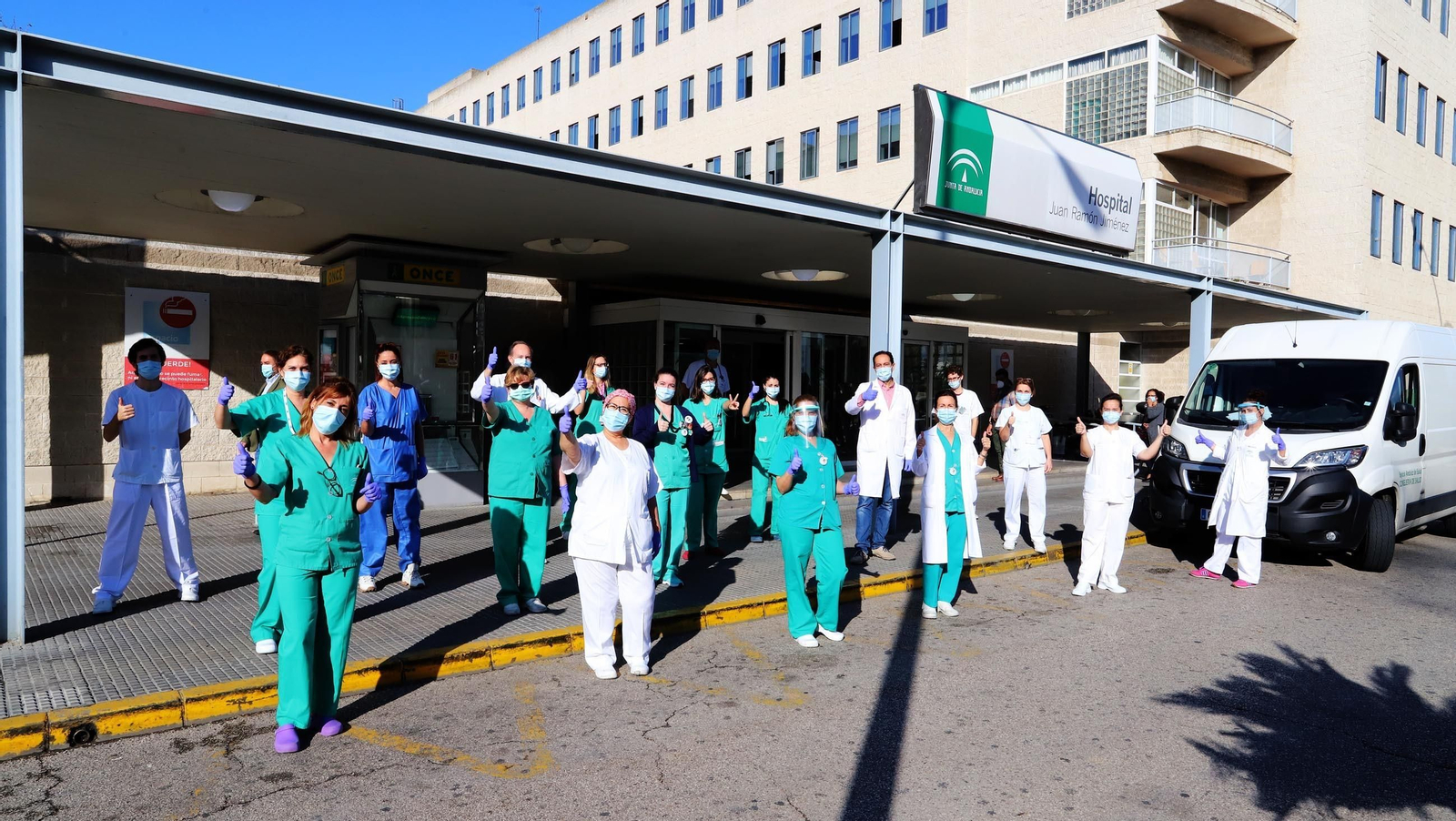 Imágenes de la unidad de Oncología del Hospital Juan Ramón Jiménez