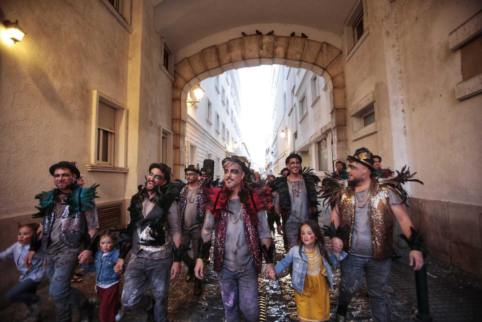 Pasacalles que vuelven a celebrarse después de estos años sin concurso.