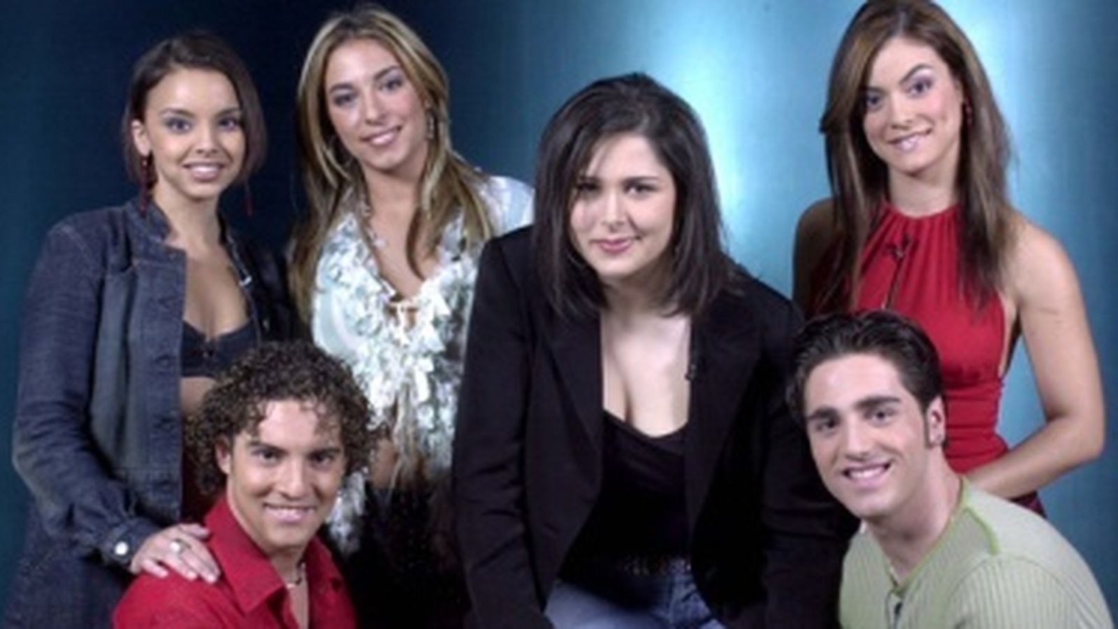 Algunos de los concursantes de la primera edición.