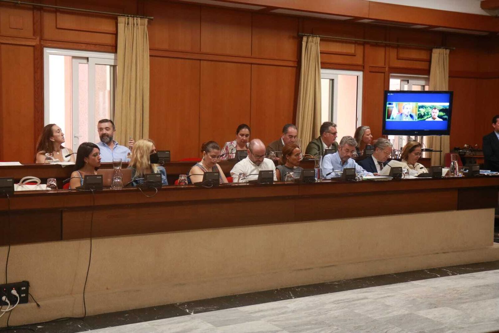 Un momento del último pleno celebrado en el Ayuntamiento de Córdoba.
