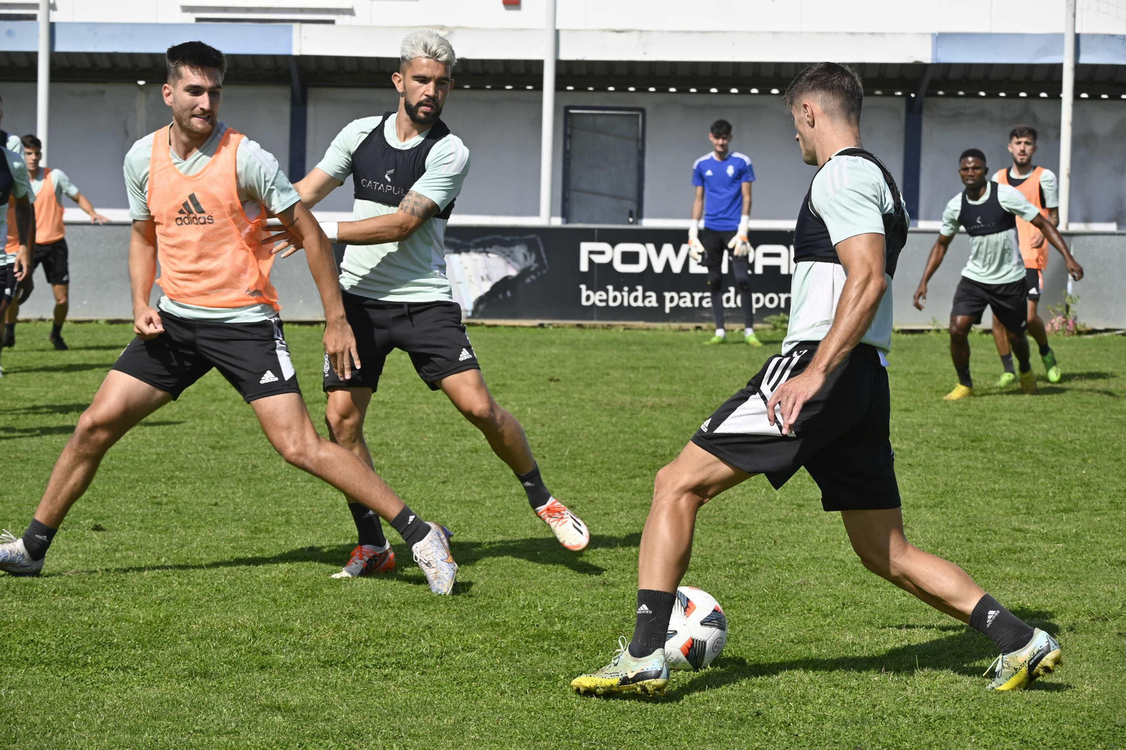 Entrenamiento del Recreativo en Huelva, en imágenes