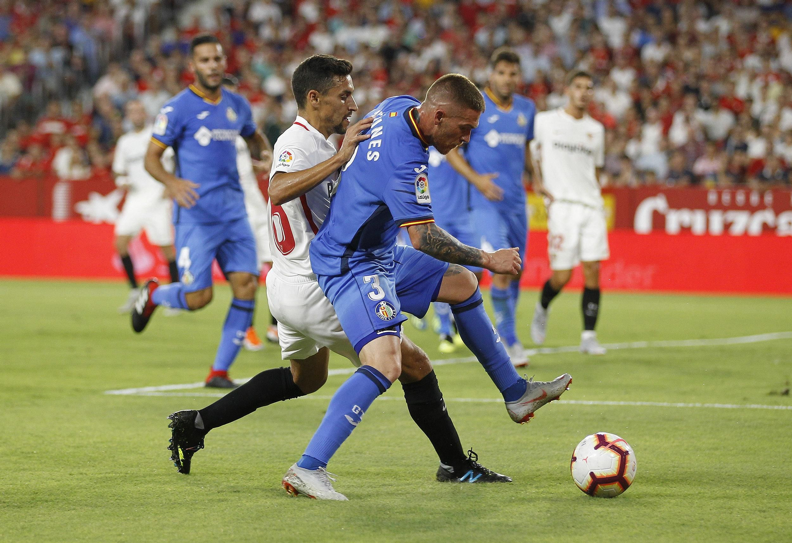 El Sevilla FC-Getafe, en imágenes