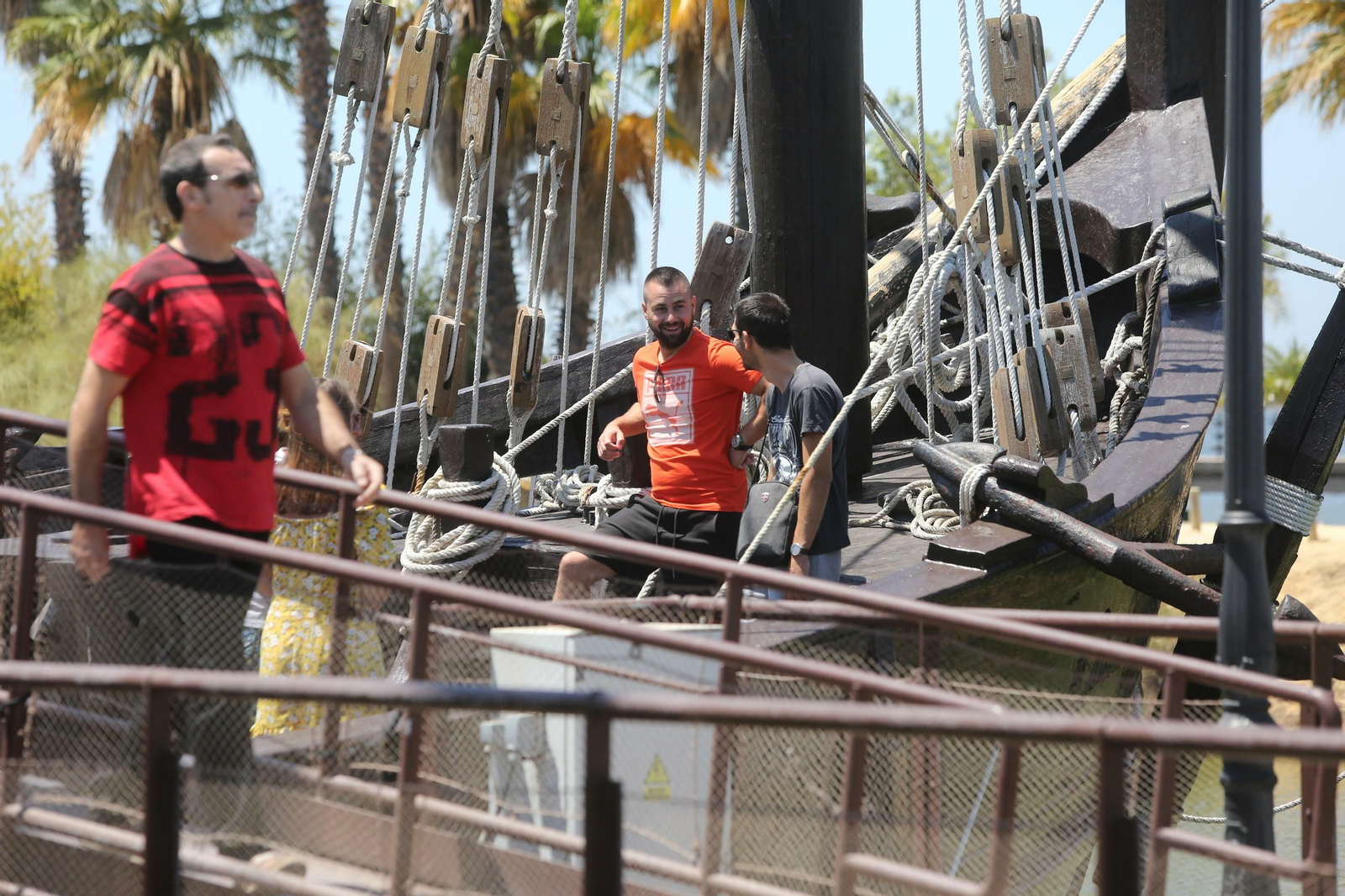 Jornada de Puertas Abiertas del Muelle de las Carabelas.