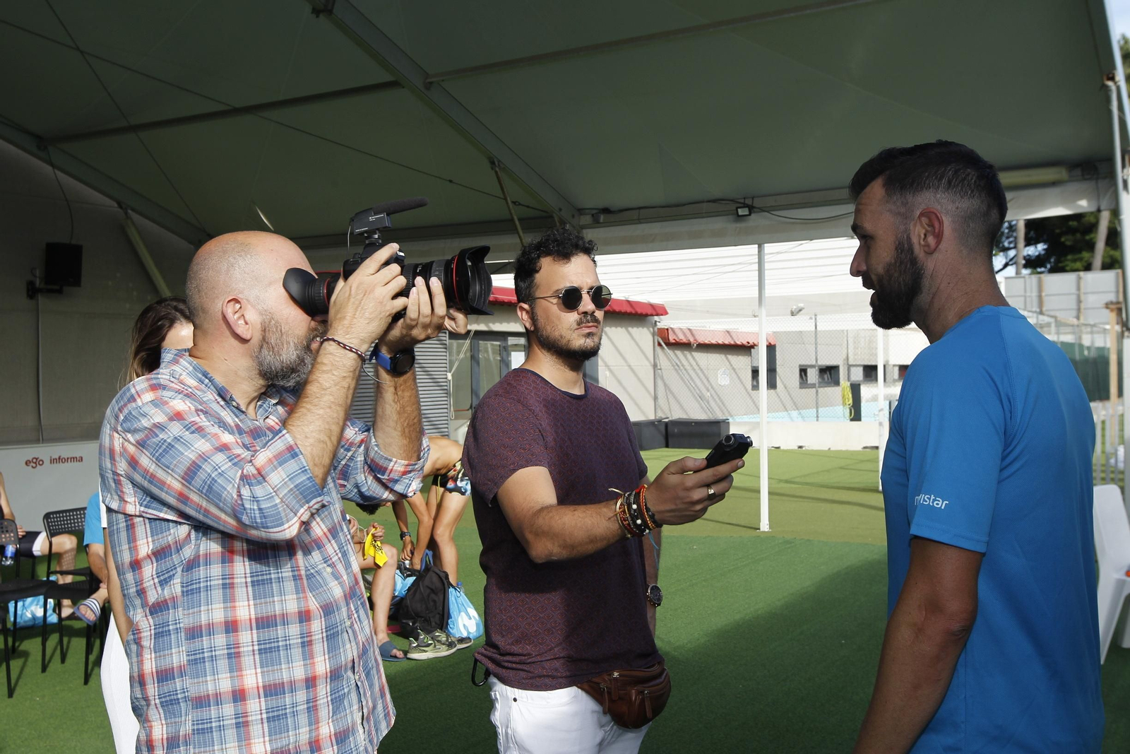 Fotogalería triatleta Javier Gómez Noya en Almería