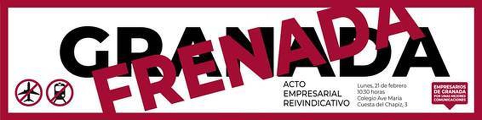 Más de 300 empresarios participarán en el acto reivindicativo por las comunicaciones de Granada