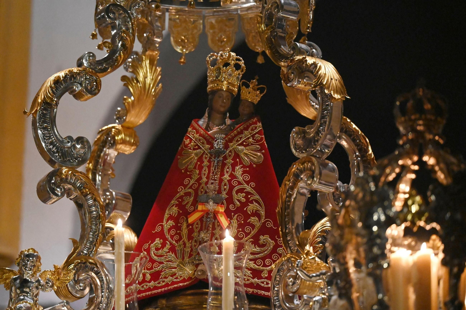 Las mejores imágenes del traslado de la Virgen de la Fuensanta a su santuario