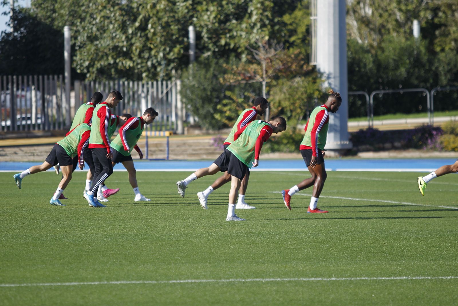 Fotogalería del entrenamiento del Almería previa al partido ante el Numancia