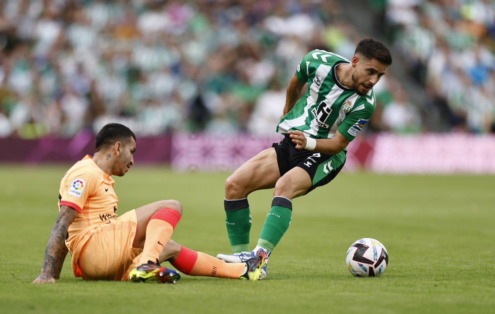Las imágenes del Betis-Atlético de Madrid