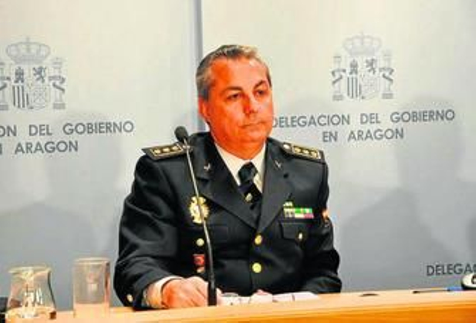 Leoncio Lorente, durante una comparecencia.