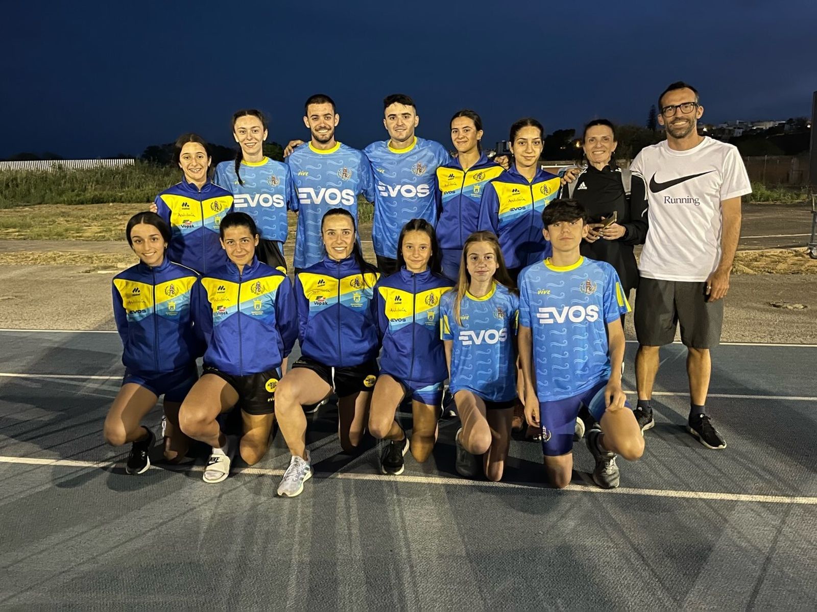 La expedición del Bahía de Algeciras en Coria.