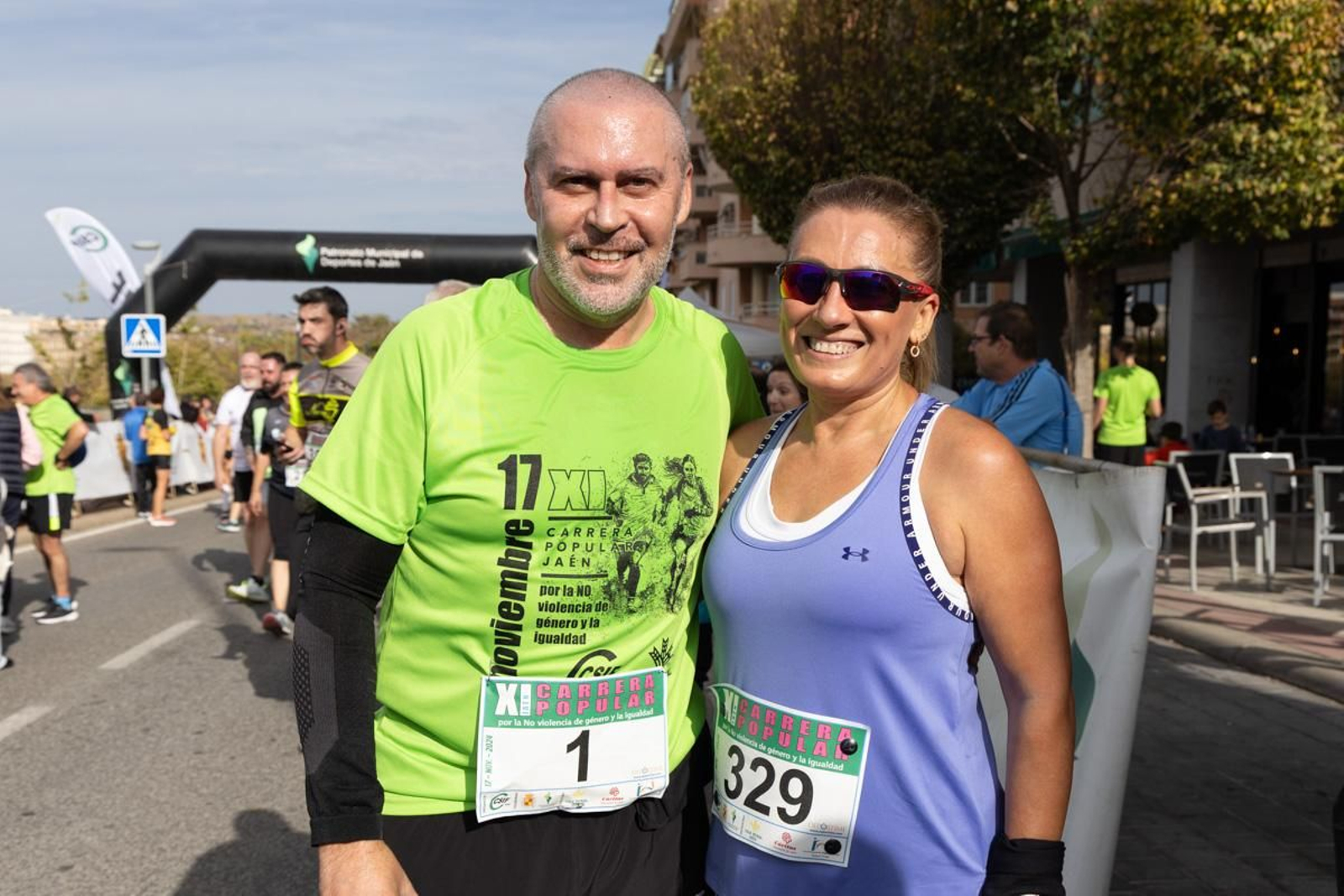 Jaén corre por la NO violencia y la igualdad en la XI carrera organizada por CSIF, en imágenes